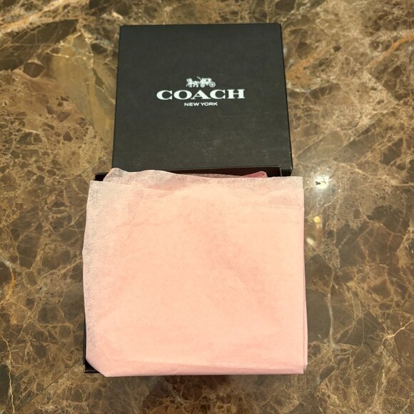Coach Cherry Red Glitter Tea Rose Bag/Key Charm - Picture 8 of 8
